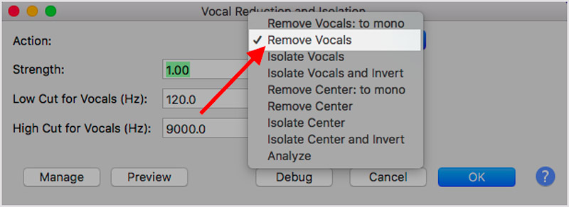 Remove Vocals from a Song with Audacity