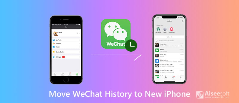 Move WeChat History to New iPhone