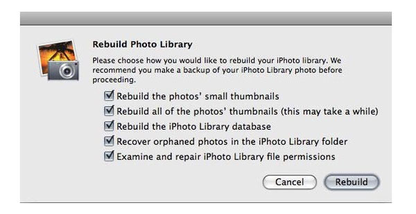 Recover Deleted iPhoto Library