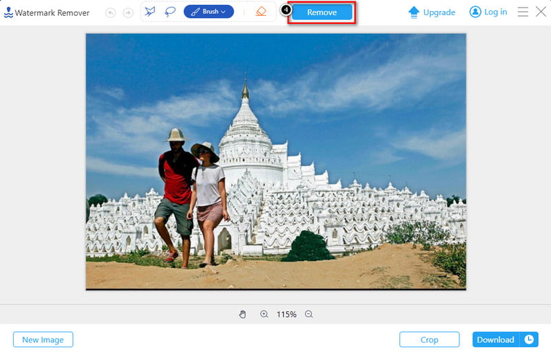 Click Remove to Rid Tourists