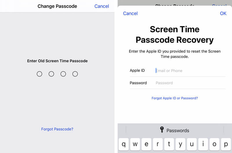 Screen Time Passcode Recovery