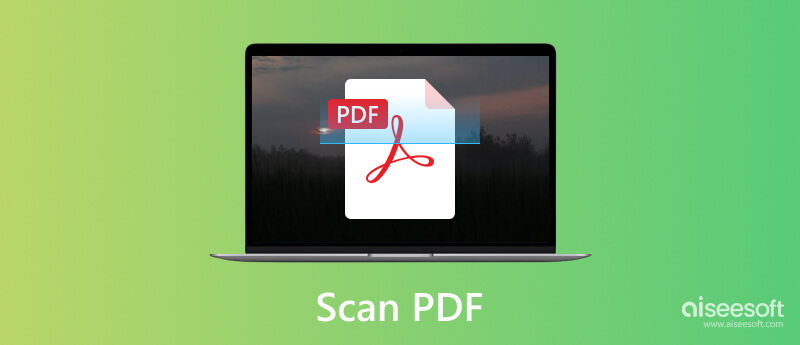 Scan a PDF