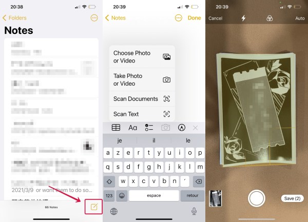 Apple Scans Photos with Notes