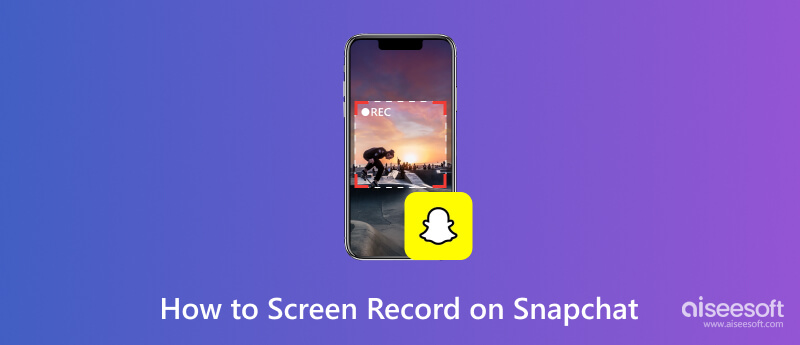 Screen Record on Snapchat