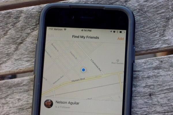 Track an iPhone Using Find Friends APP