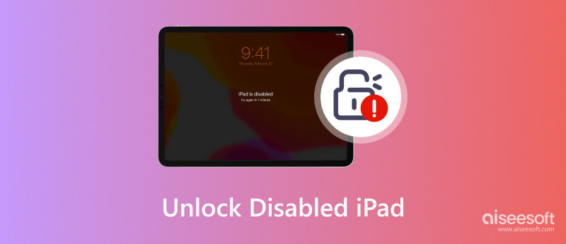 Unlock Disabled iPad