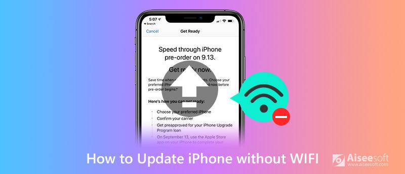 Update iOS 17/16/15/14/13 Without Wi-Fi