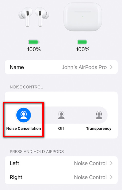 Noise Control Cancellation