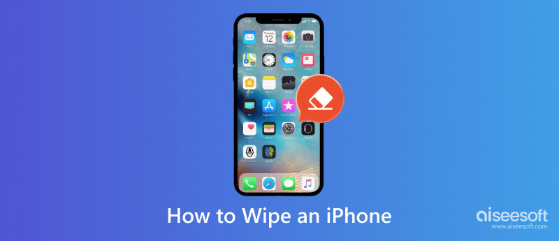 Wipe an iPhone