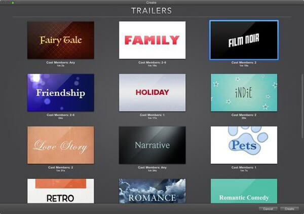 iMovie Filters Movie Trailer