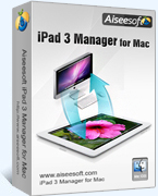 iPad 3 Manager for Mac box