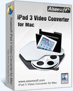 iPad 3 Video Converter for Mac box
