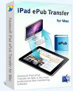 iPad ePub Transfer for Mac box