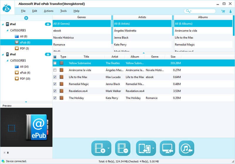 Aiseesoft ipad epub transfer 4.0.06