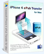 iPhone 4 ePub Transfer for Mac box
