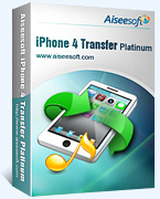 Aiseesoft iPhone 4 Transfer Platinum boxshot