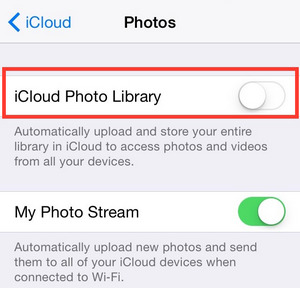 How to Free Up Storage on iPhone - turn on iCloud Photo Library