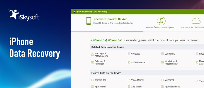 iSkysoft iPhone Data Recovery