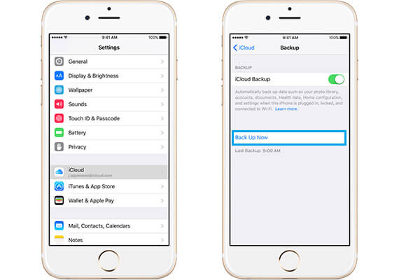 Manually Back up Photos to iCloud on iPhone