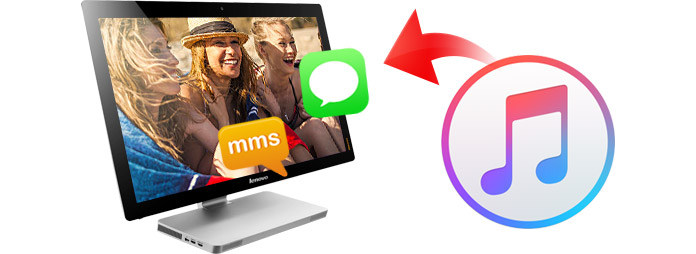Restore MMS SMS iMessage from iTunes