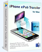 iPhone ePub Transfer for Mac box