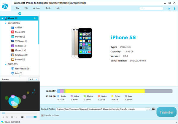 connect iPhone to computer