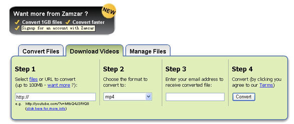 Video Converter Like Zamzar