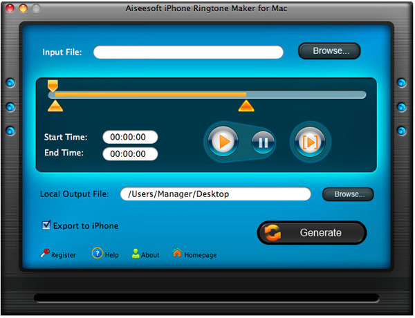 iPhone Ringtone Maker for Mac