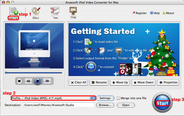 iPod Video Converter for Mac