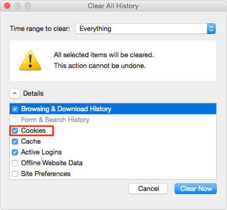 How to Delete Cookies on Mac in Firefox