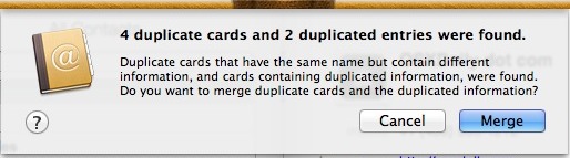 Merge iPhone Duplicate Contacts on Mac