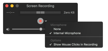 Screen Record Quicktime