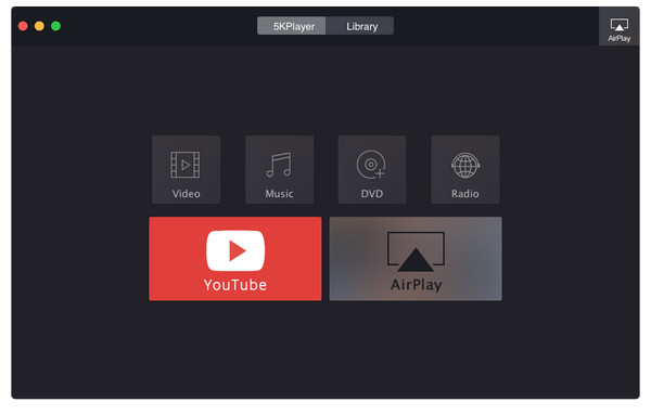 Interface of 5K-Player