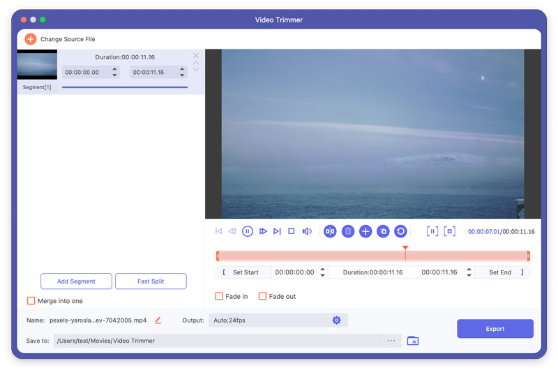Add Video to Trimer