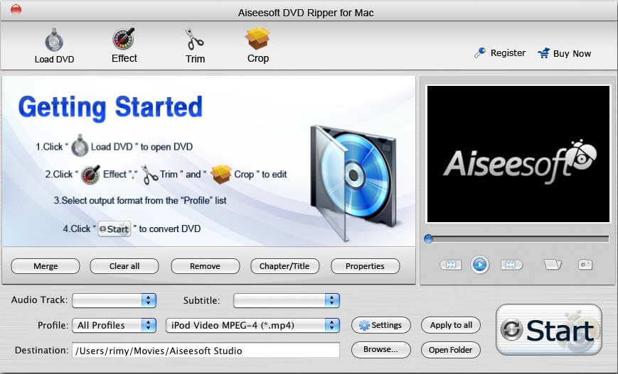 DVD Ripper for Mac