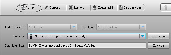 Mobile Phone Video Converter - merge