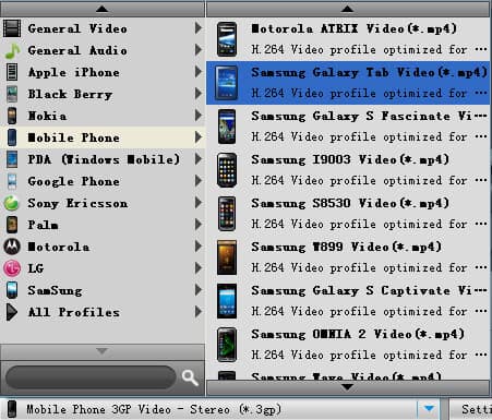 Mobile Phone Video Converter - profile