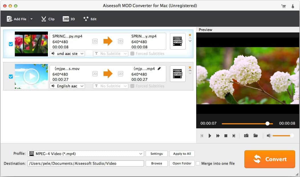 Aiseesoft mod video converter v 5.0.12