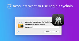 Accounts Want to Use Login Keychain