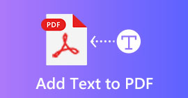 Add or Insert Text to PDF