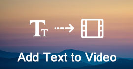 Add Text into Video