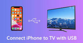 Connect iPhone to TV with USB