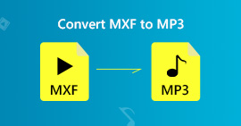 Convert MXF to MP3