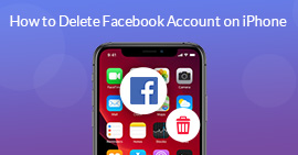 Delete A FaceBook Account on iPhone