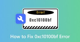 Error 0xc10100bf Repair