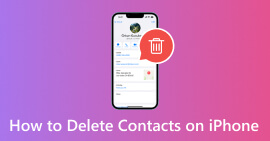Erase Contact on iPhone
