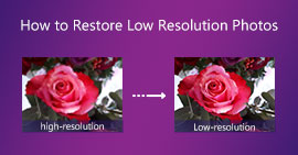 Restore Low Resolution Photos