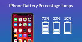 iPhone Battery Percentage Jumps
