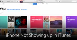 iPhone 8/8 Plus/7/7 Plus/6/6s Not Showing Up in iTunes