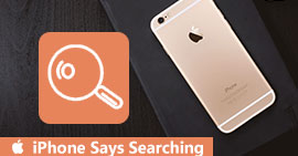 iPhone Says Searching